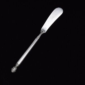 Royal Pine Butter Knife Spreader Japan Stainless Vintage Flatware Cone Boho Gran